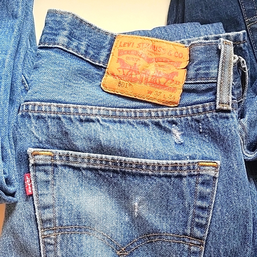Lot of 5 Pair Levi 501's. All Very Good to Excellent Condition! - Picture 4 of 10